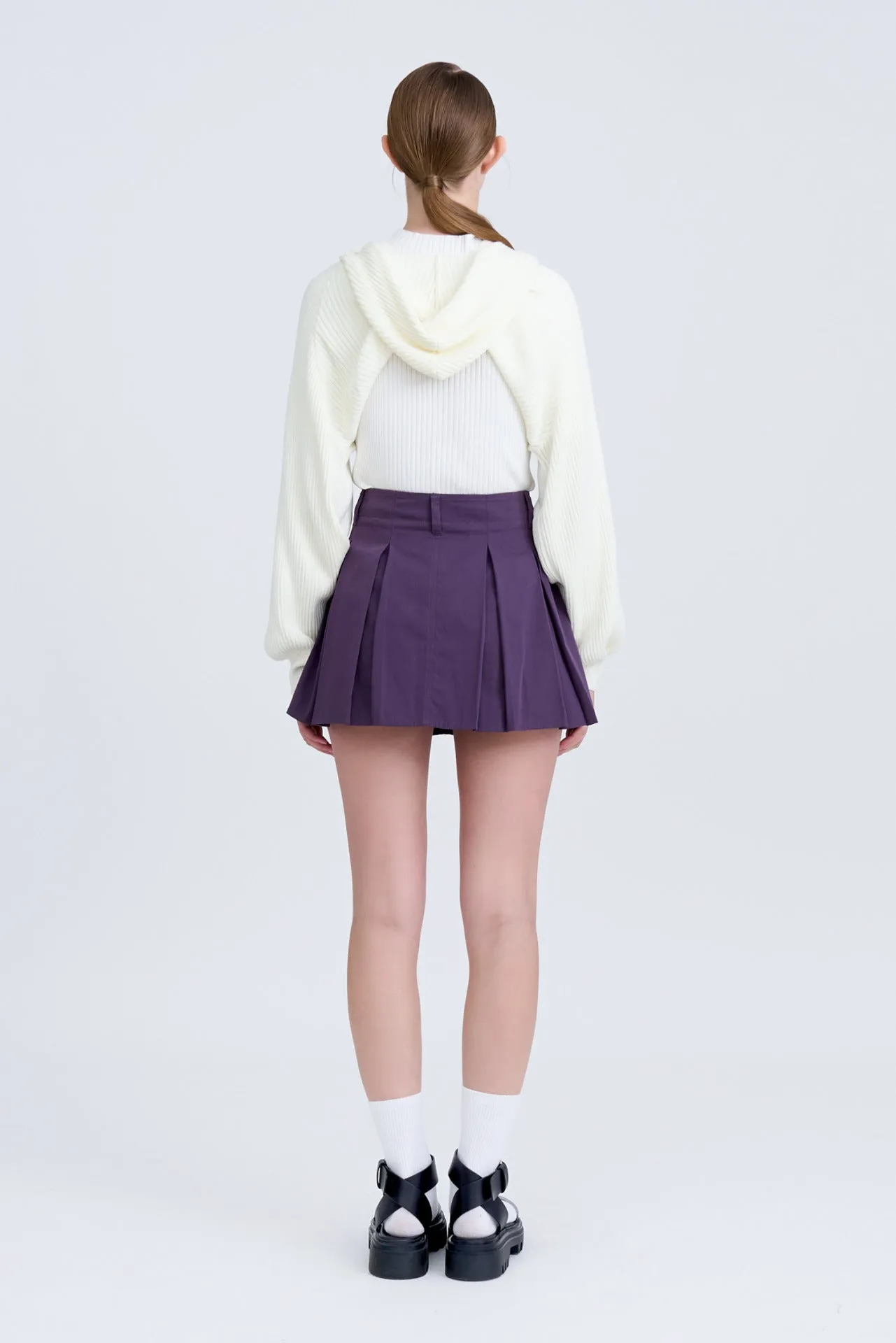 Pleated Skorts