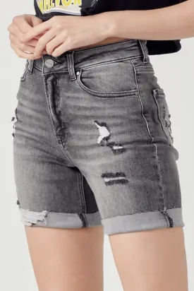 RISEN Distressed Boyfriend Short