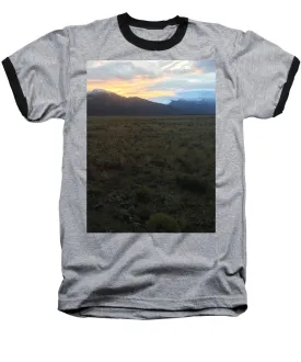 Snowy Morning Mists Crestone - Baseball T-Shirt