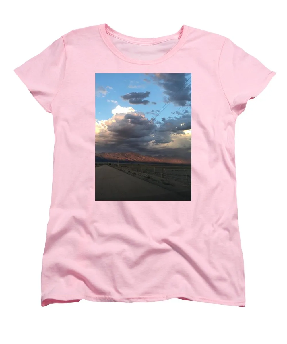 Summer Storm Sunset Crestone - Women's T-Shirt (Standard Fit)