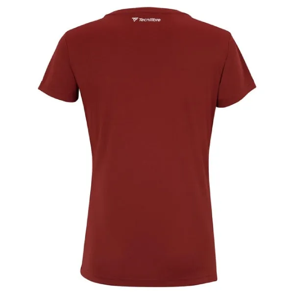 Tecnifibre Woman Cardinal Team Tech T-shirt [WS]