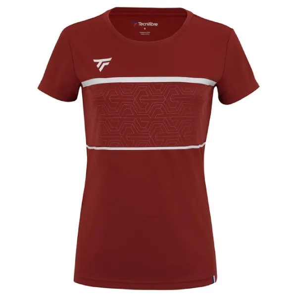 Tecnifibre Woman Cardinal Team Tech T-shirt [WS]