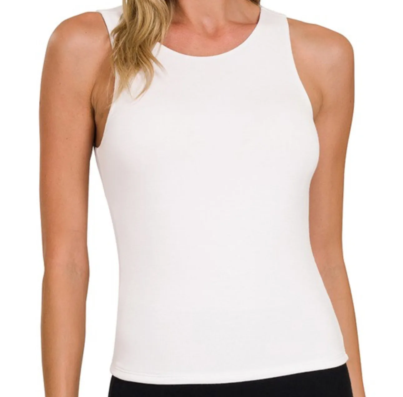 The Daily Double Lined Tank Top ( 2 colors )