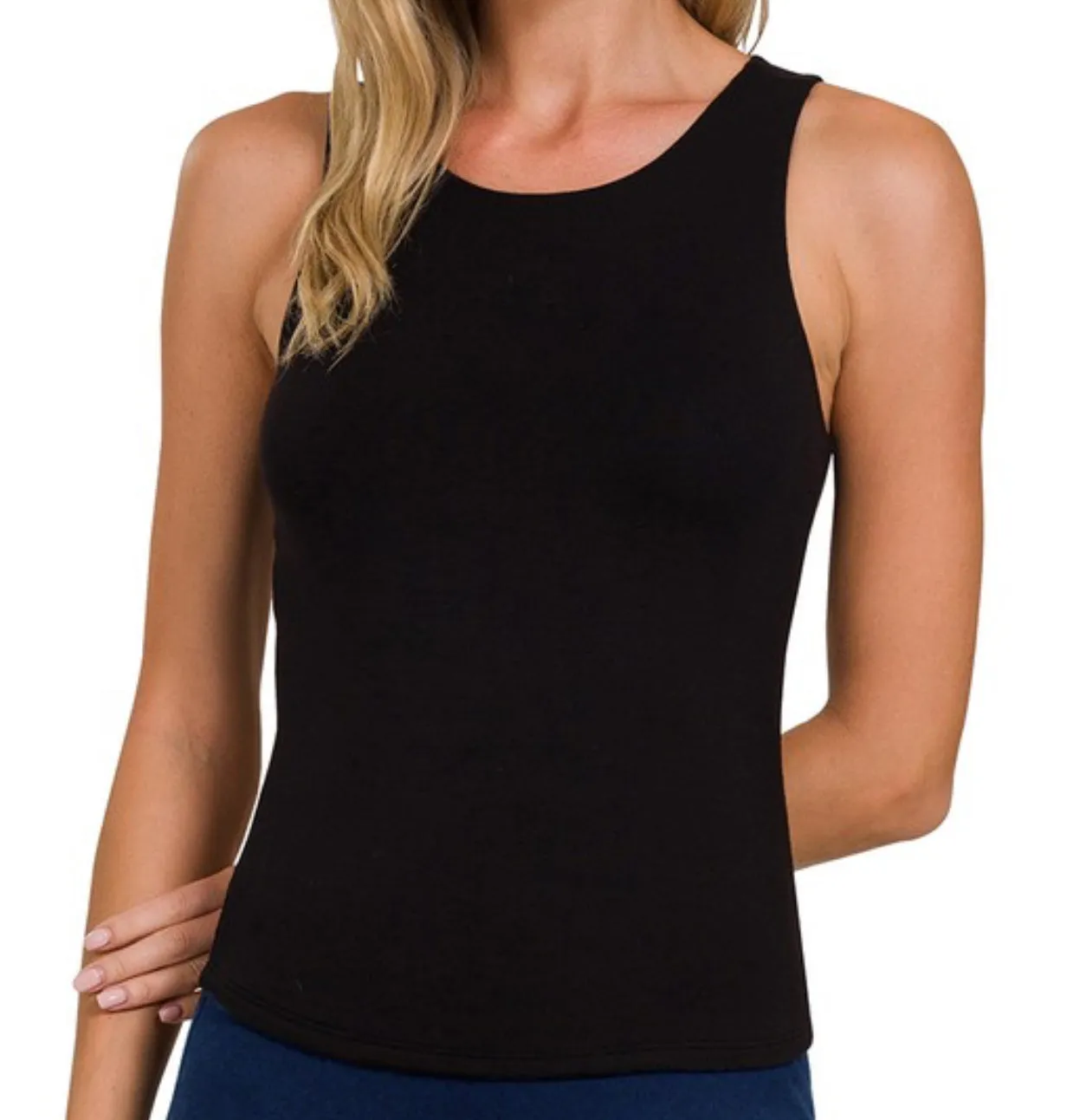 The Daily Double Lined Tank Top ( 2 colors )