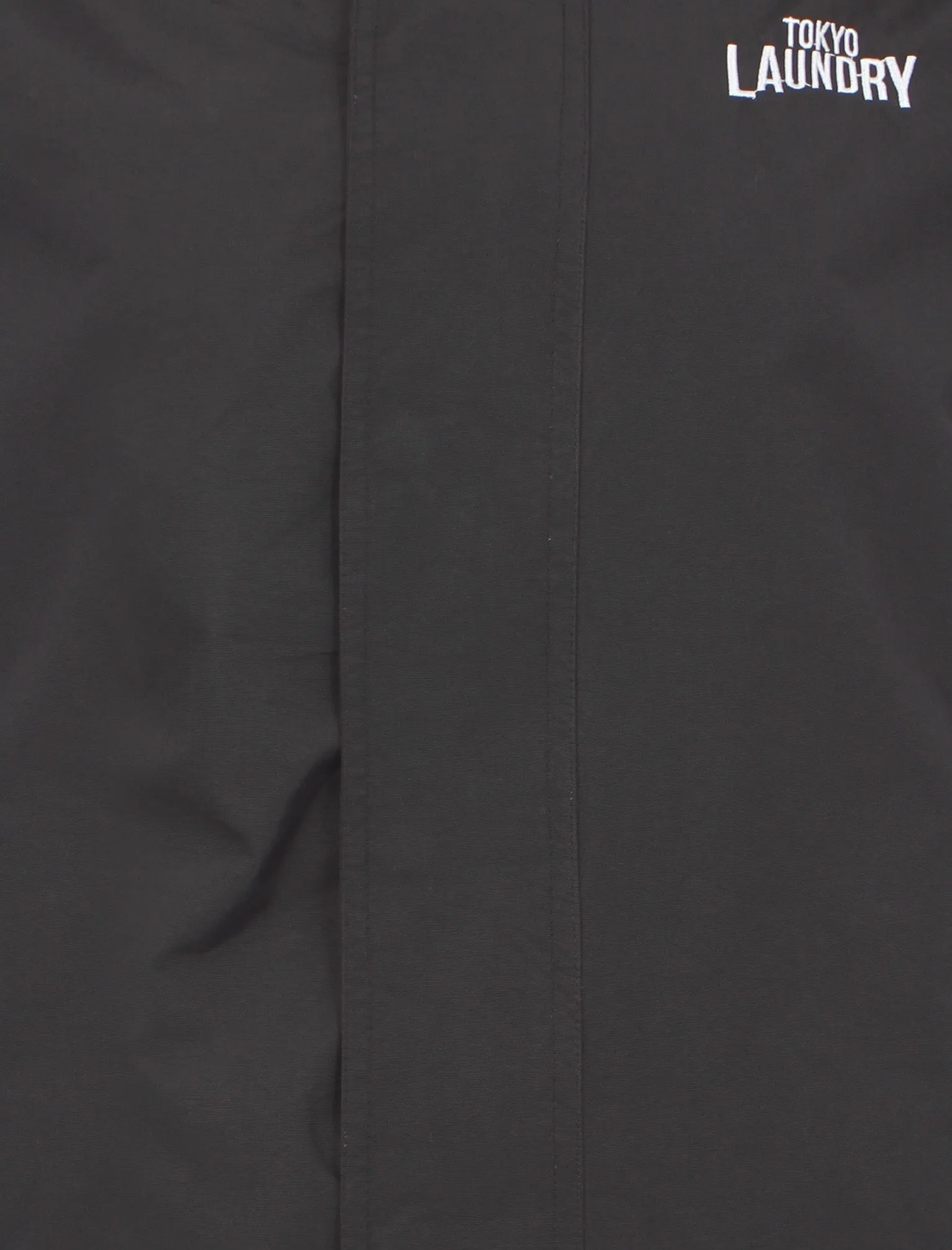 Tokyo Laundry Sandheys black hooded jacket