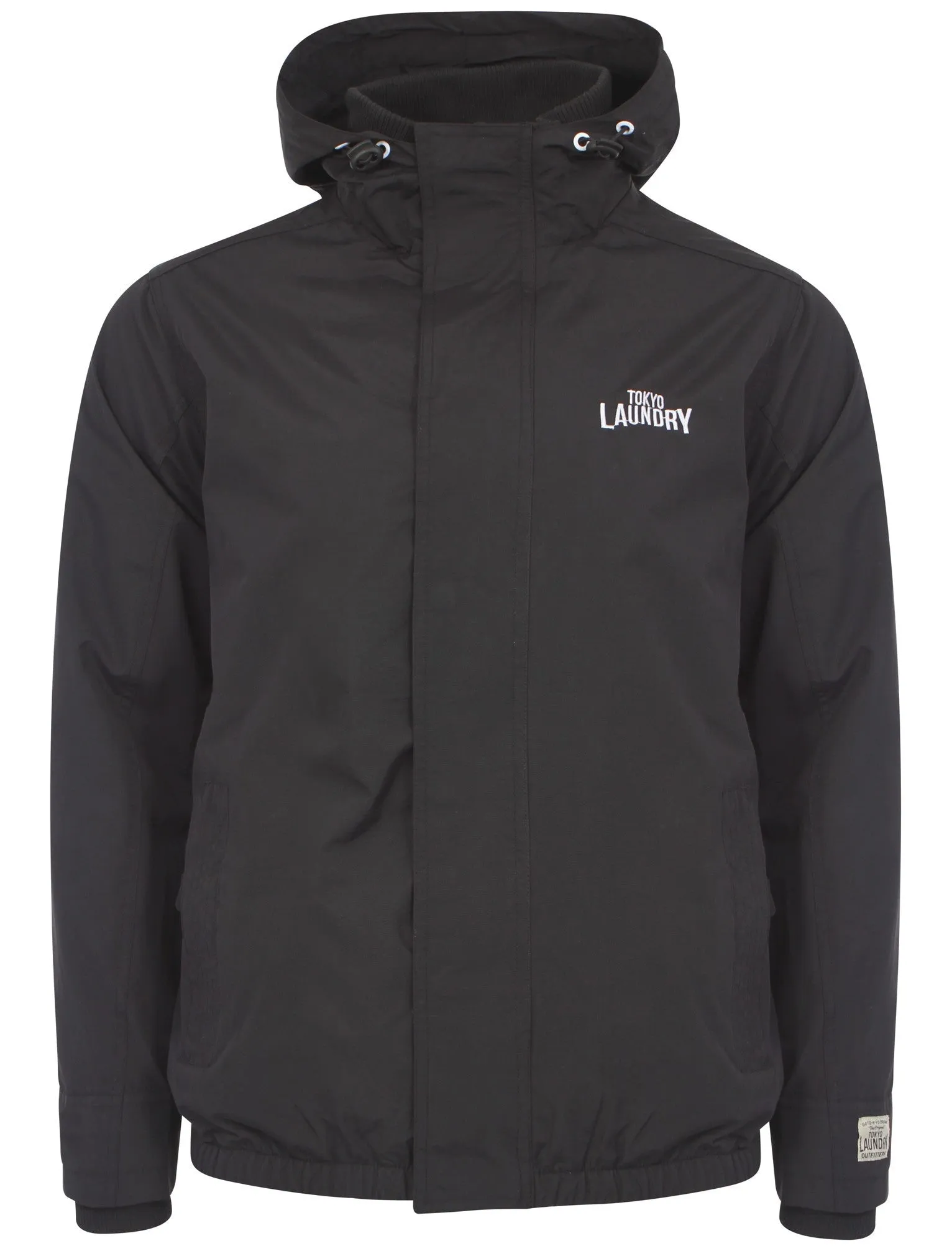 Tokyo Laundry Sandheys black hooded jacket