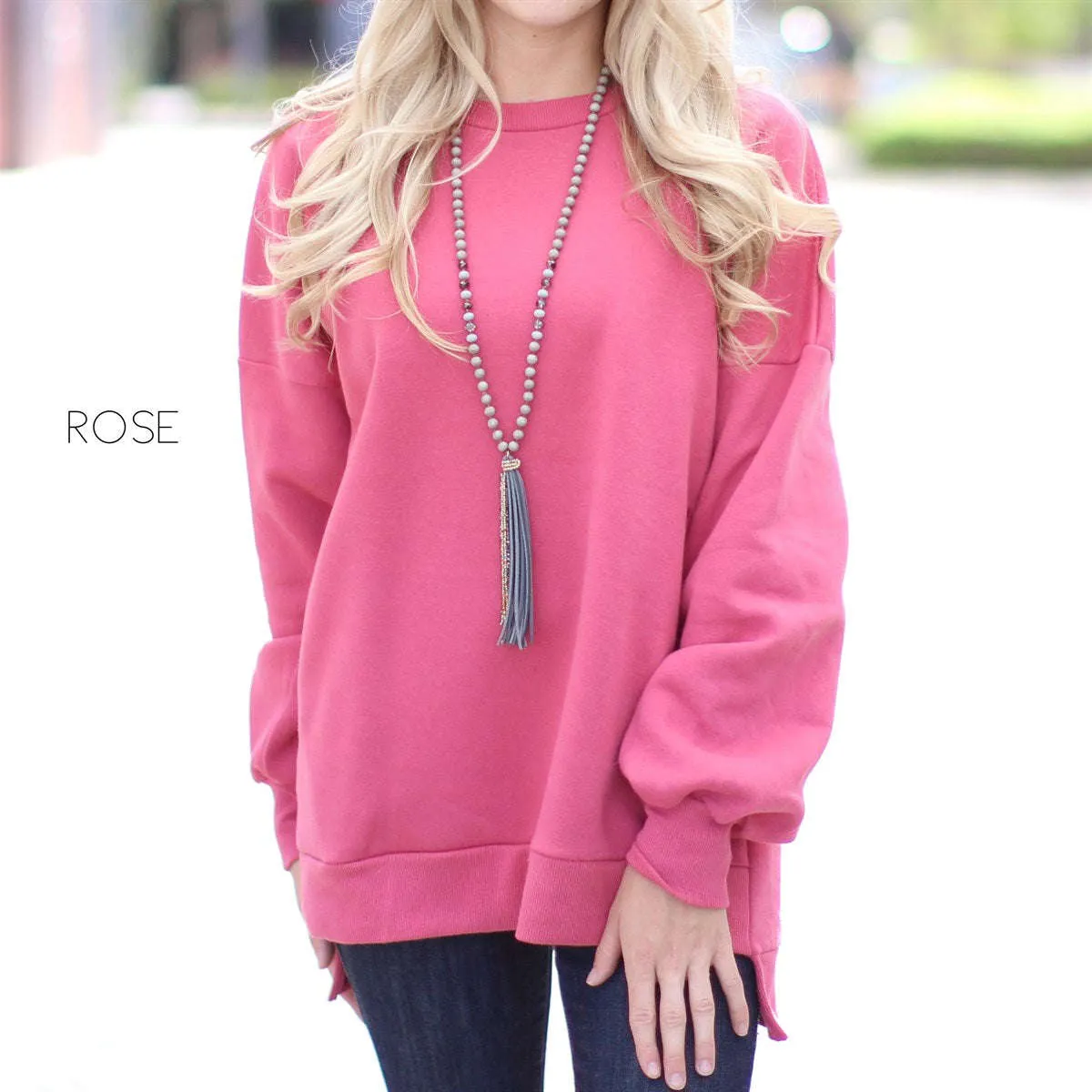 Tunic Sweatshirt | S-XL