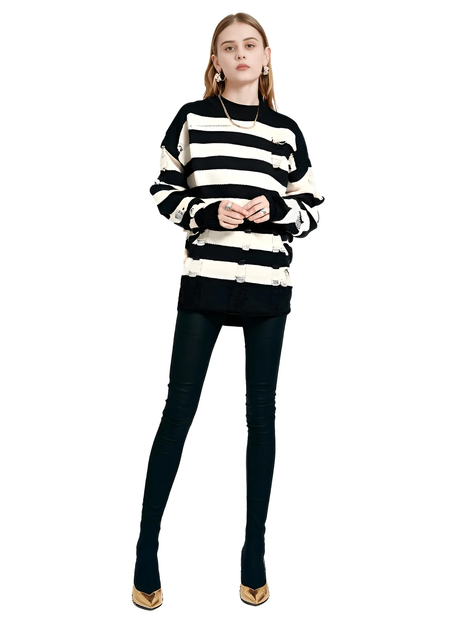 Unisex Oversized Punk Style Sweaters