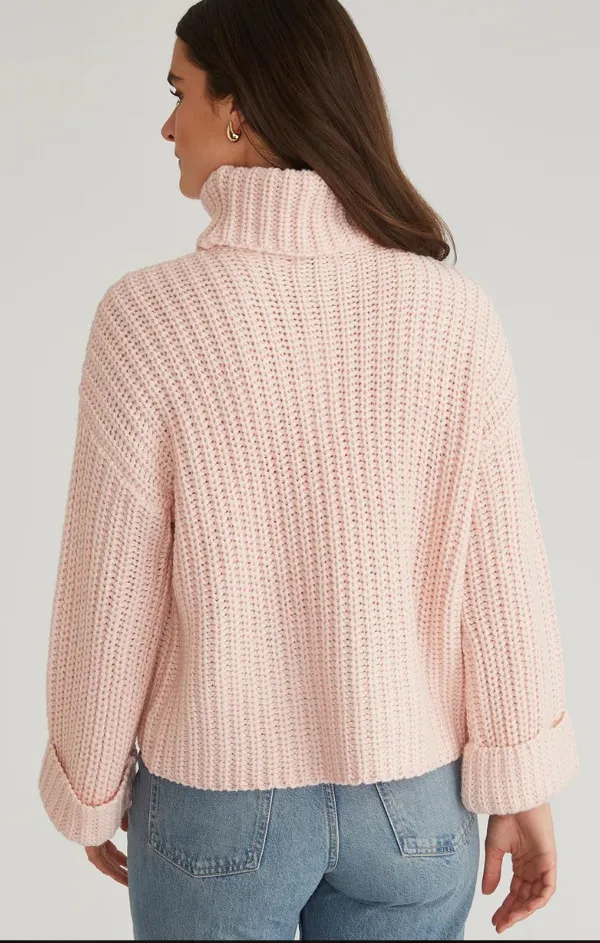 Vida T-Neck Shaker Sweater