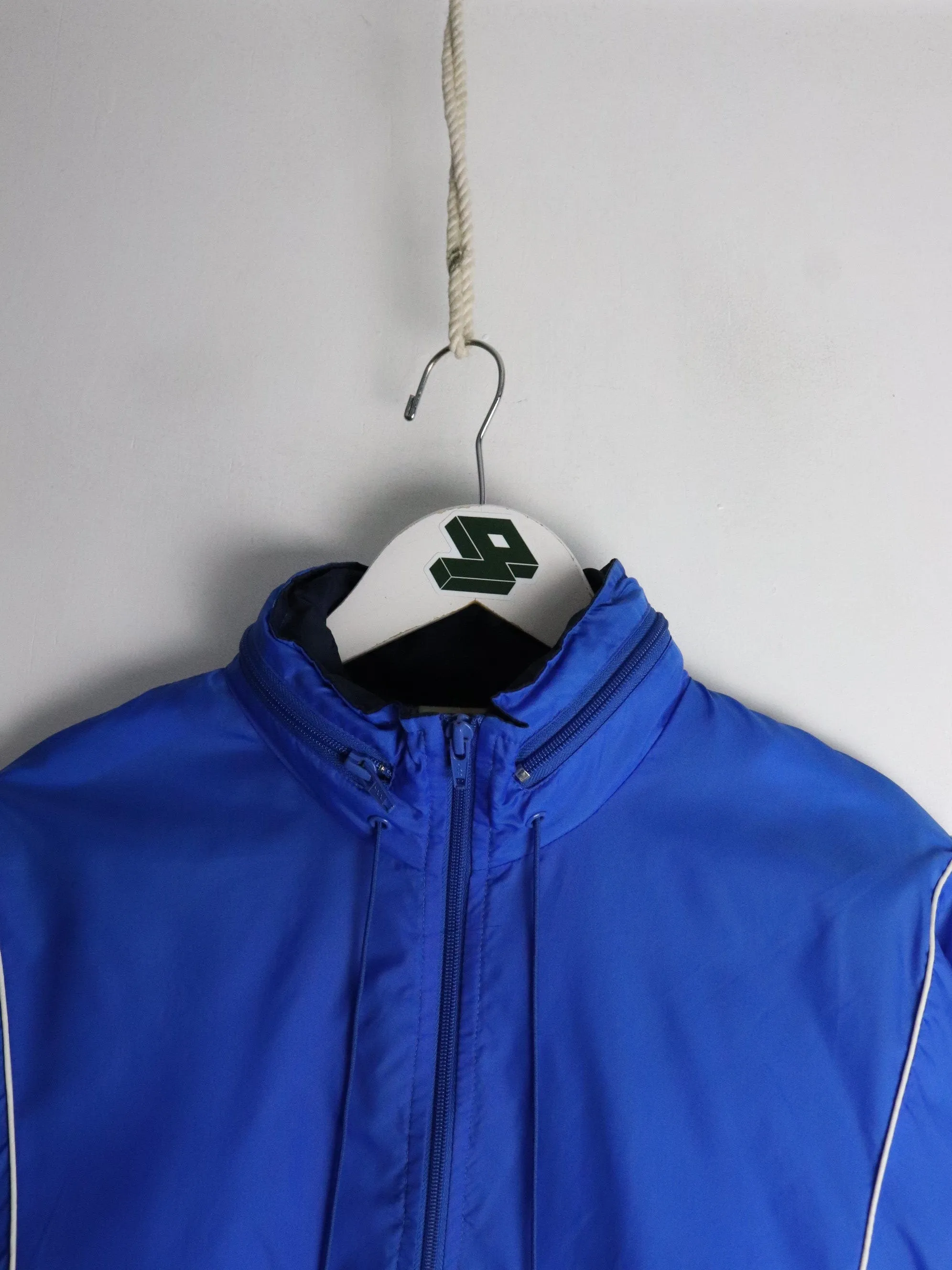 Vintage Nike Windbreaker Mens Large Blue Anorak 90s