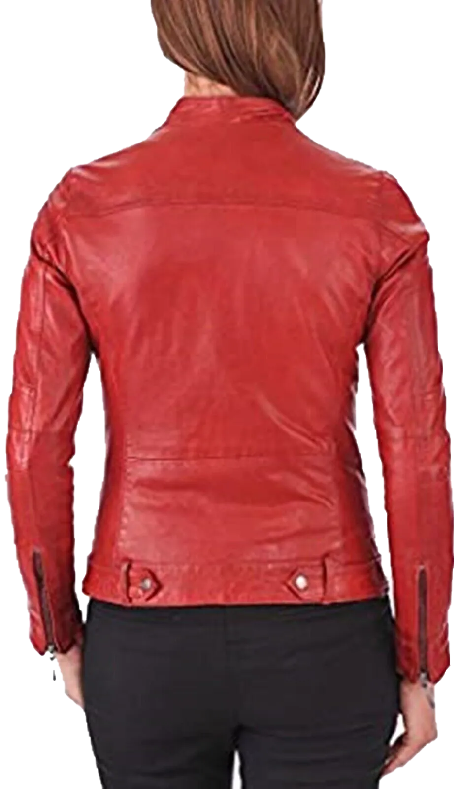 Womens Leather Jackets Motorcycle Bomber Biker Real Leather Jacket | Women Real Leather Jacket