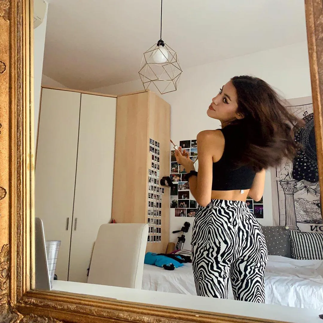 'Your Inner Wild' Zebra Print Pants