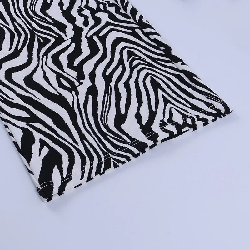 'Your Inner Wild' Zebra Print Pants