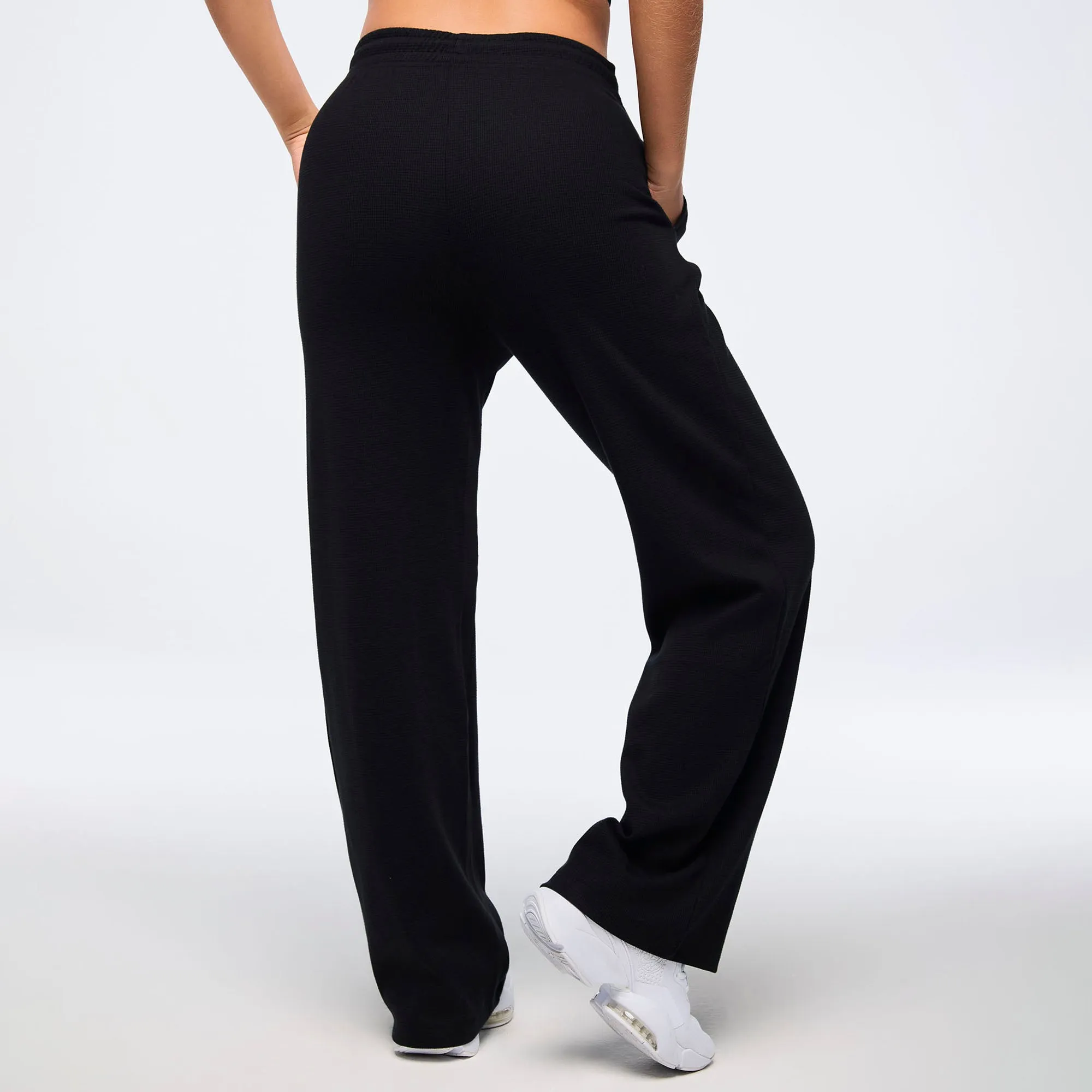 Zumba® Haus Waffle Track Pants - Black